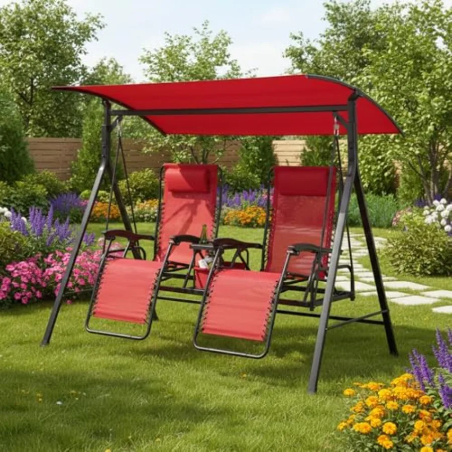 Reinforced RipLock 350 Replacement Canopy Top Cover Compatible with Only Mainstays Big and Tall Bungee Swing Models MS18-301-00