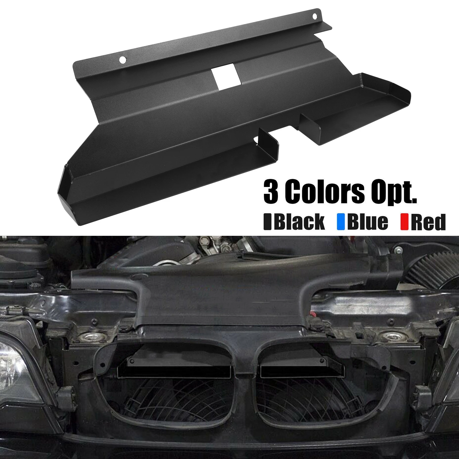 

BEVINSEE Cold Air Intake Scoop for BMW E46 328i 325i 330i 316i 318i 320i 323i 1999-2006