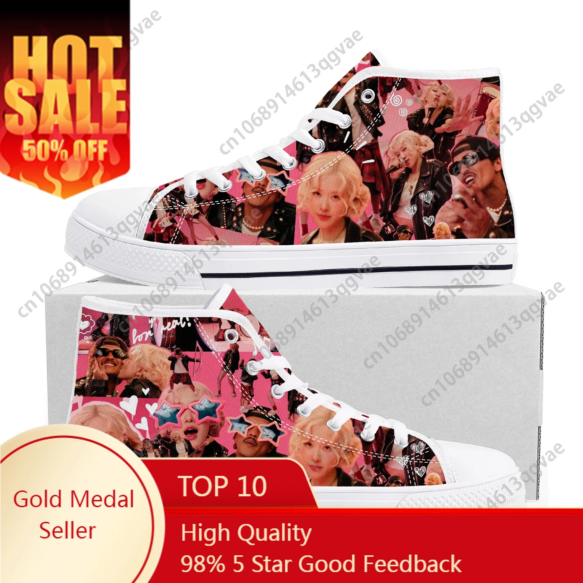 

Pink Rose A-A-PT Bruno Mars 아파트 아파트 High Top High Quality Sneakers Mens Womens Teenager Canvas Sneaker Custom Made Couple Shoes