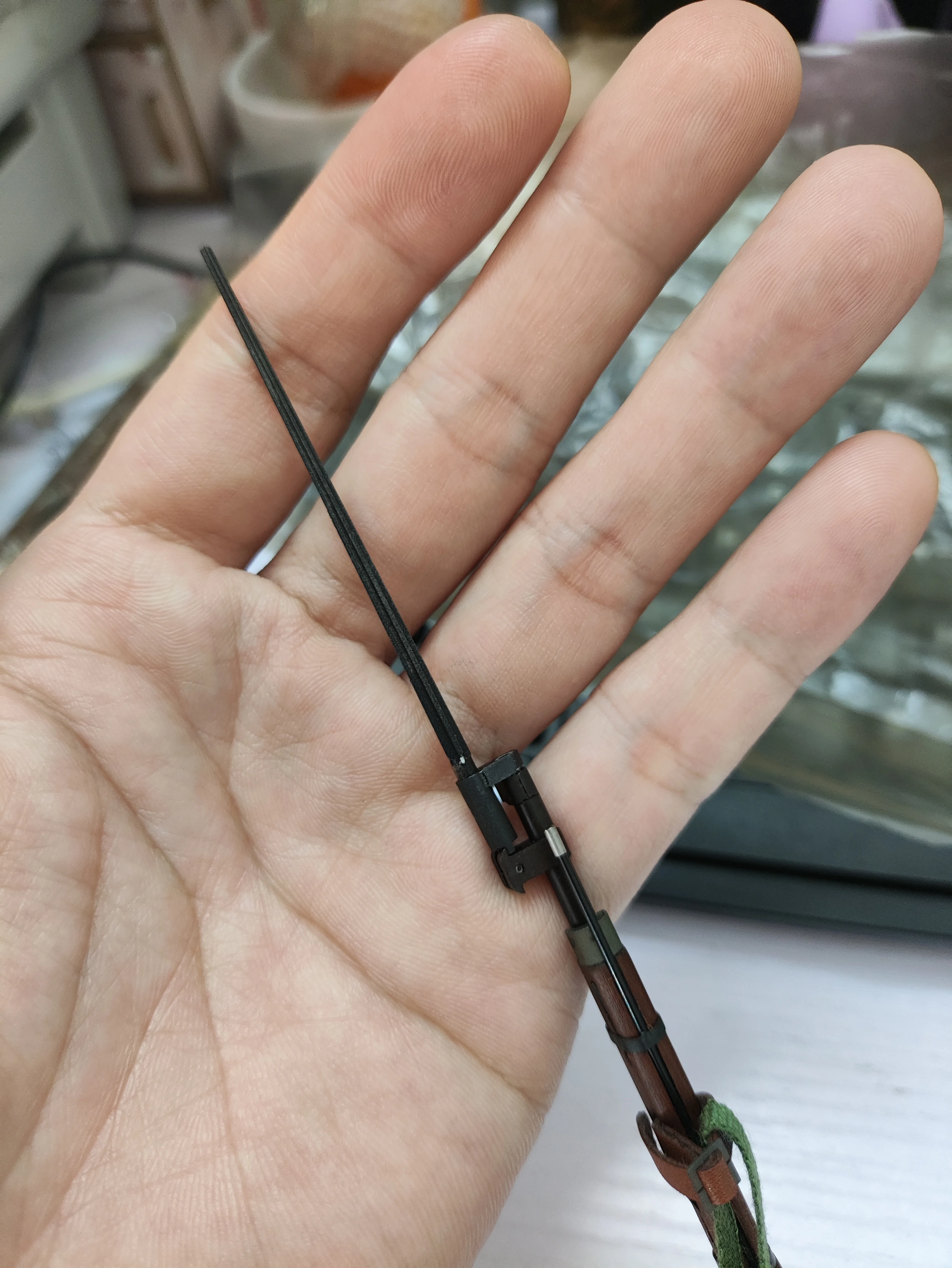 1:6 WWII série arme jouet pistolet en bois massif métal fait à la main M1944 Mosin-Nagant Sniping fusil assemblage pistolet modèle pour figurines d'action