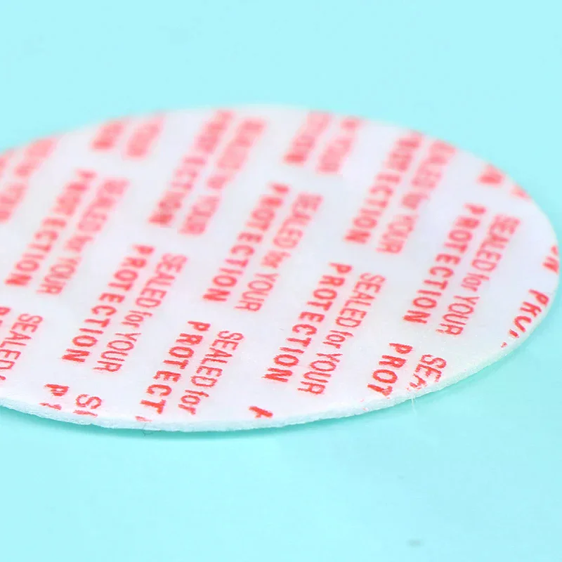 100Pcs Pressure Sensitive Seal Cap Liners Self Adhesive Leakproof Liners for Wine Bottle Closures Kitchen Use