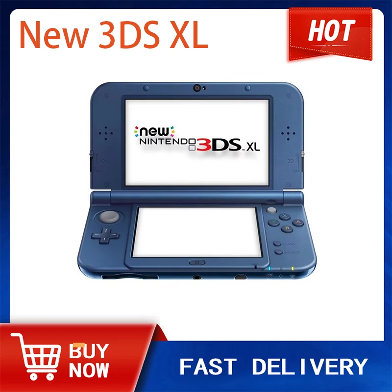 Handheld Game Console 3DS XL / New 3DS XL Touch Screen LCD Monitor New 3DS 3DSLL 3DSXL Classic Retro Game Console 3DS Games