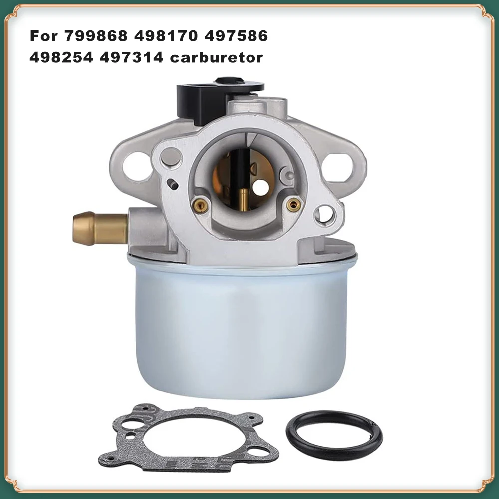 Carburetor 799868  Fits for 498170,497586, 498254,497314 for Lawn Mower