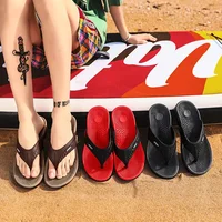 Massage Flip Flops for Men Summer Breathable Beach Shoes Sandals Men Luxury Flip Flops Breathable Plus Big Size Men Slippers 46 5