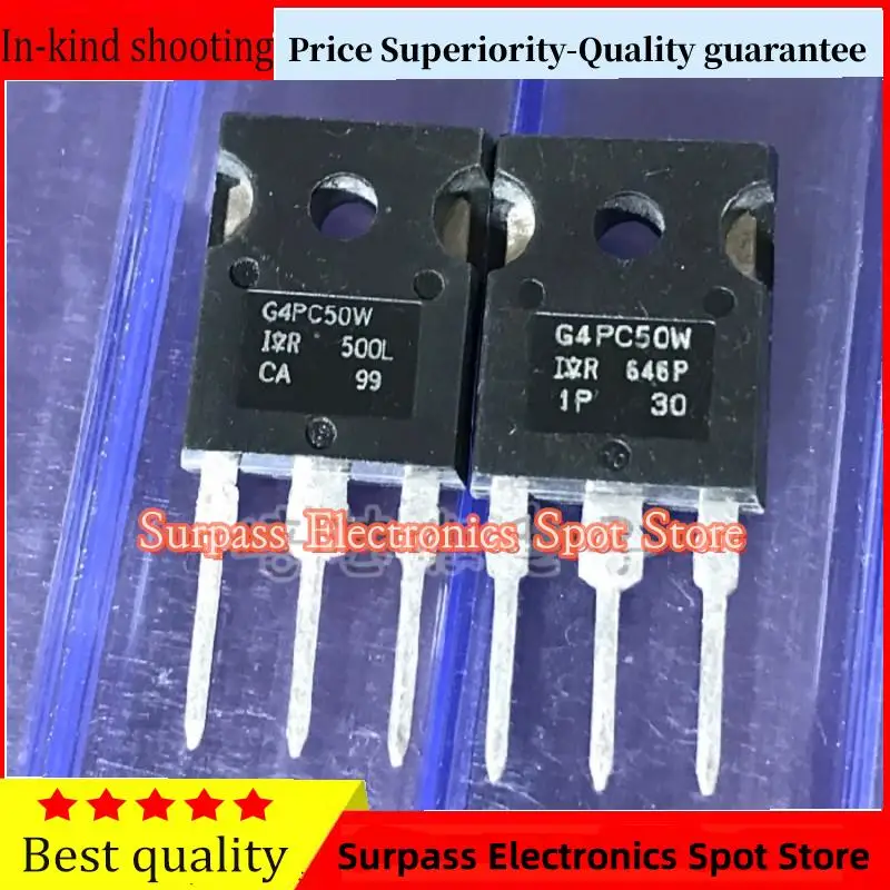 

10PCS-100PCS G4PC50W IRG4PC50W IGBT TO-247 27A 600V Price Superiority-Quality guarantee