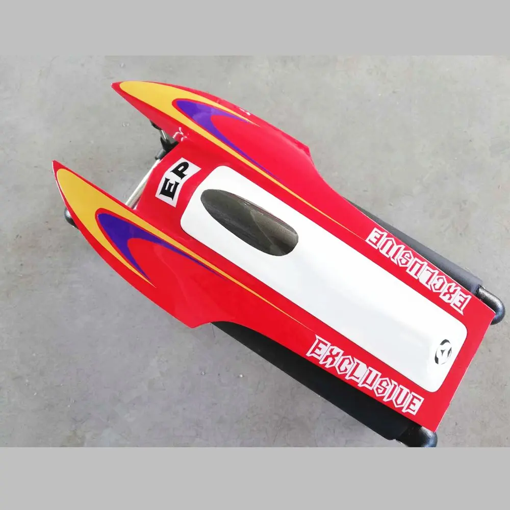 DT M380 Lightning Fiberglass Brushless RC Boat/ Catamaran with Motor 2435 KV2700/ 40A ESC/ 17g Servo