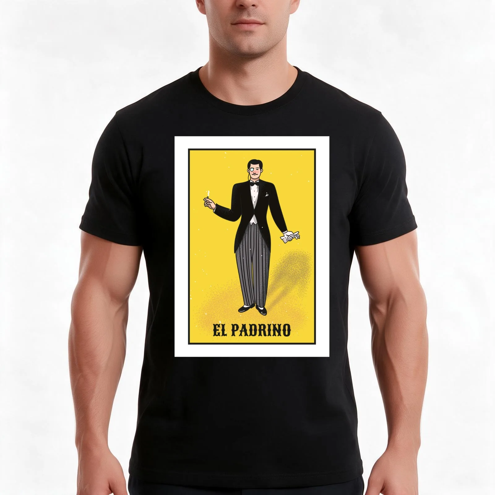 Mexican Bingo Regalo Para Padrino El Catrin T-Shirt Summer Casual Cotton Tee Oversized Streetwear Tops Vintage Graphic Print