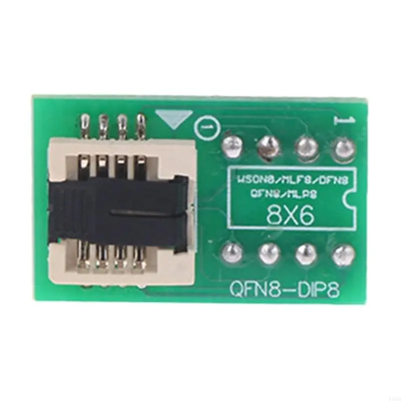 F68B Precise IC Chip Pemrograman Soket QFN8 WSON8 MLF8 MLP8 DFN8 TO DIP8 Adaptor