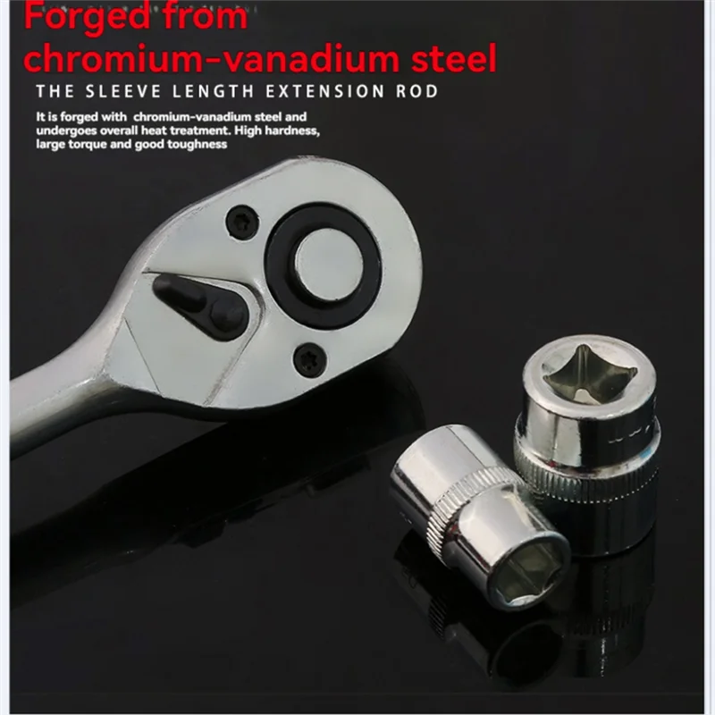 ABUL-1/2 ''Kit di strumenti di riparazione auto Strumenti chiave di riparazione auto Set di utensili manuali per riparazione auto moto