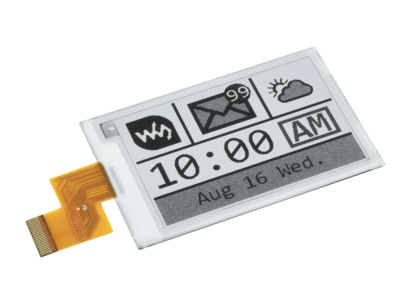 Waveshare 264x176, 2.7inch E-Ink raw display