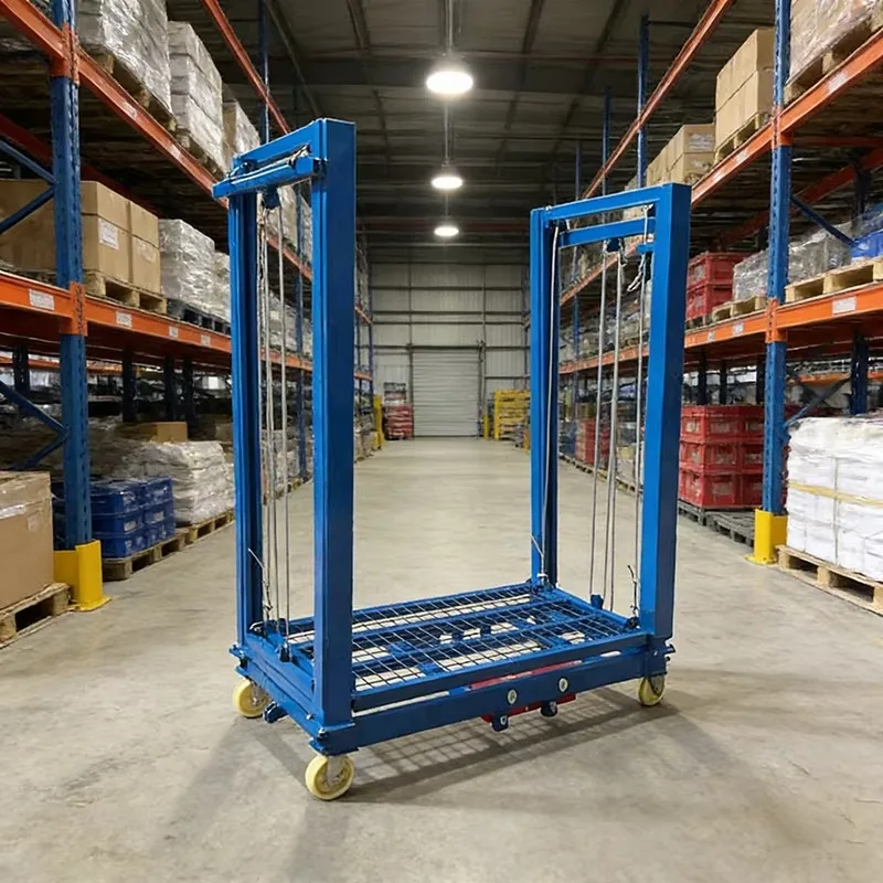 Safe Reliable Electric Lifting Scaffold  Stable Structure Perfect Painting Welding And Installation Work Electric Scaffold