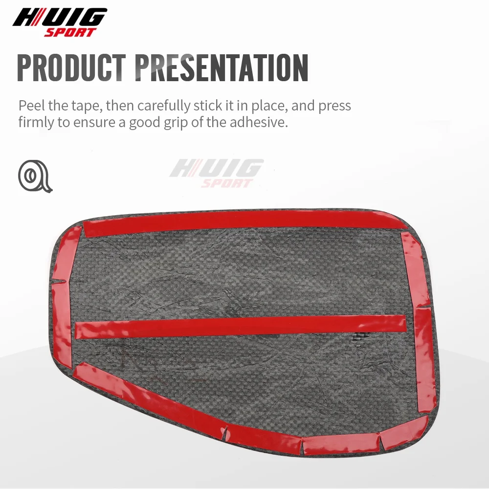 Dry Carbon Fiber Car Fuel Tank Oil Gap Protective Trim For Jeep Gladiator JT Mojave Rubicon Willys 2020 Up Exterior Accessories - view 5
