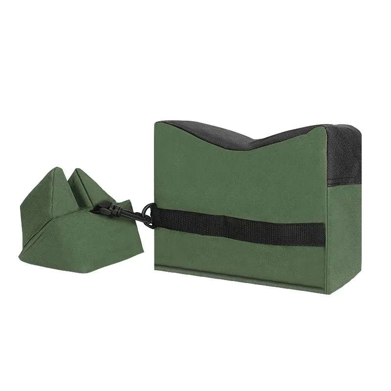 Sniper Shooting Gun Bag, Front Rear Bag, Target Stand, Rifle Support, Sandbag Bench, Unfilled, Hunting Rifle Airsoft Rest,