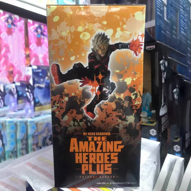 

Оригинальный Bandai Namco Banpresto My Hero Academia The Amazing Heroes Plus Katsuki Bakugo Коллекционная аниме-фигурка Модель игрушки в подарок