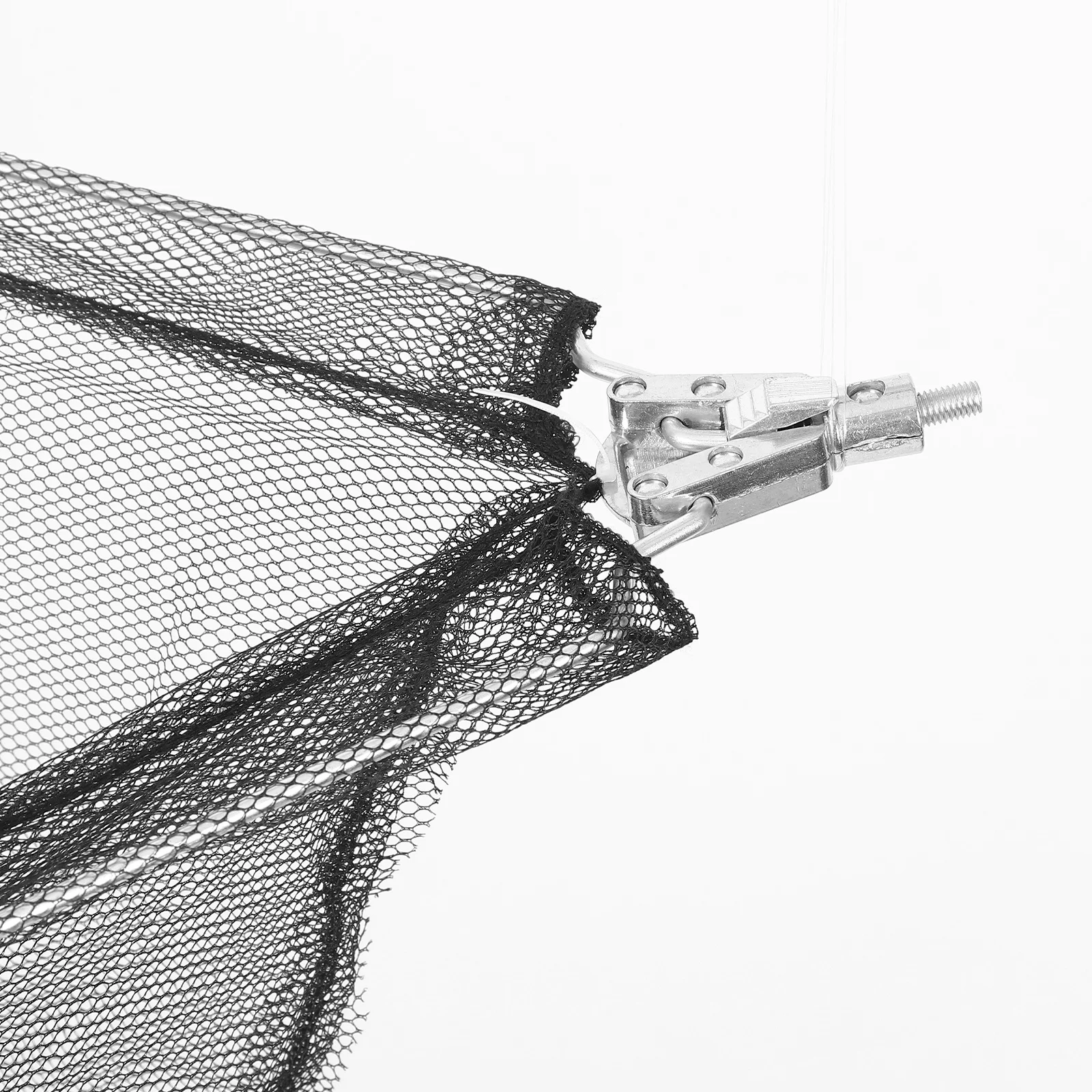 

Detachable Triangle Landing Net for Fish Large Capacity Portable Fishing Mesh Basket for Kayak Boat Lake Saltwater Freshwater