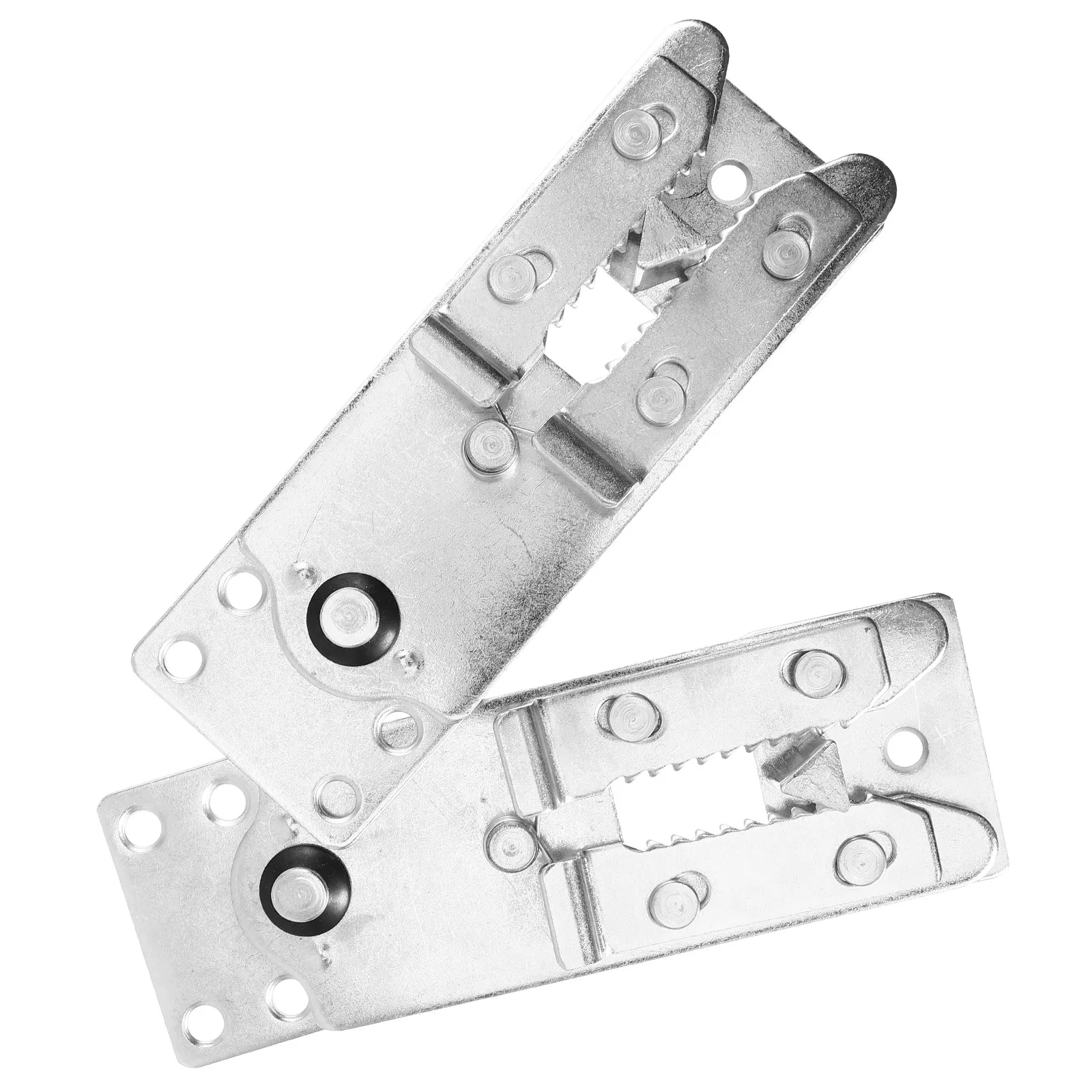 2Pcs Sectional Sofa Connectors Iron Couch Alligator Clamps for Sectional Couch Hooks Modular Sofa Extension Tightening Furniture