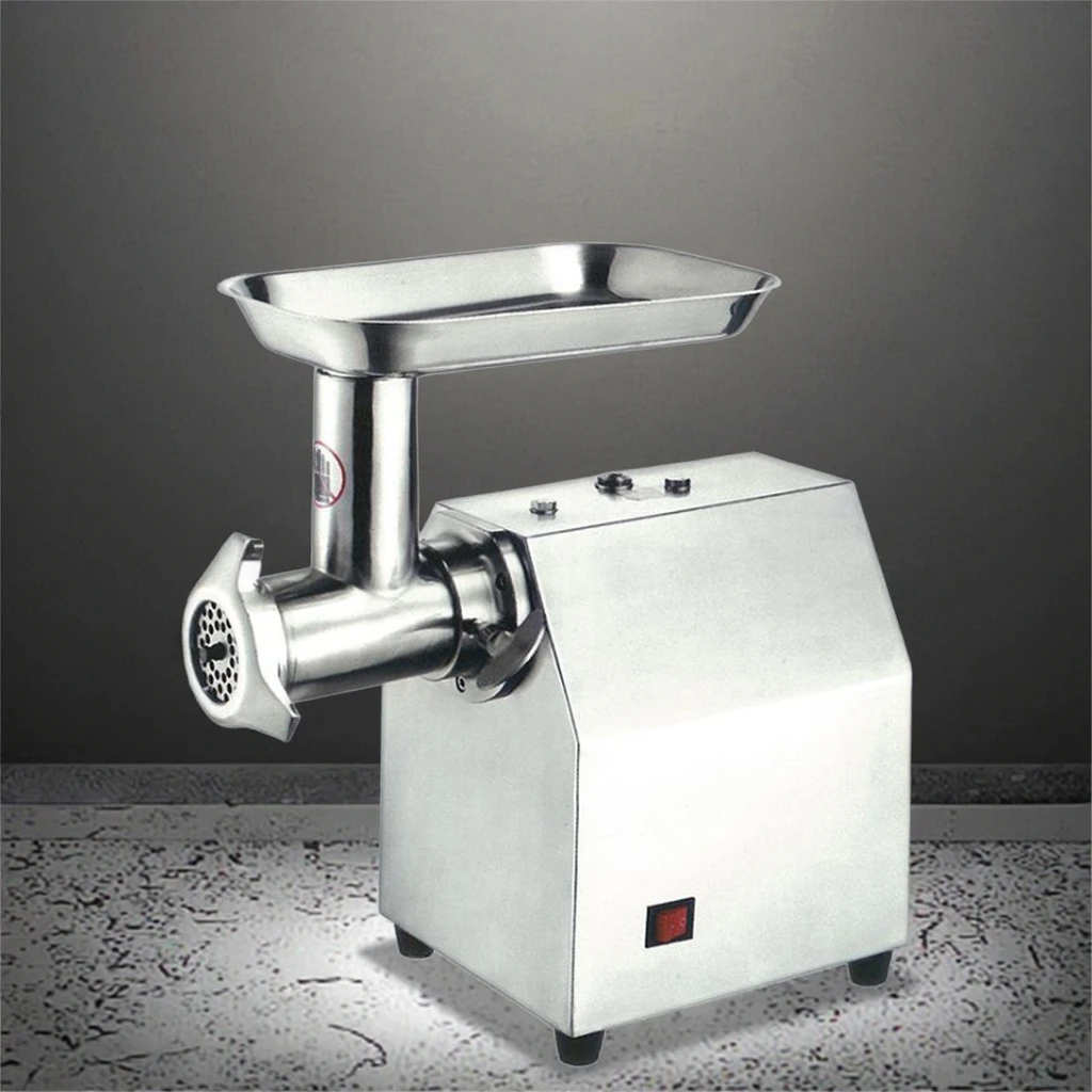 High-Power Commercial Electric Meat Grinder Fully Automatic Stainless Steel Model New Condition Meat Mincer