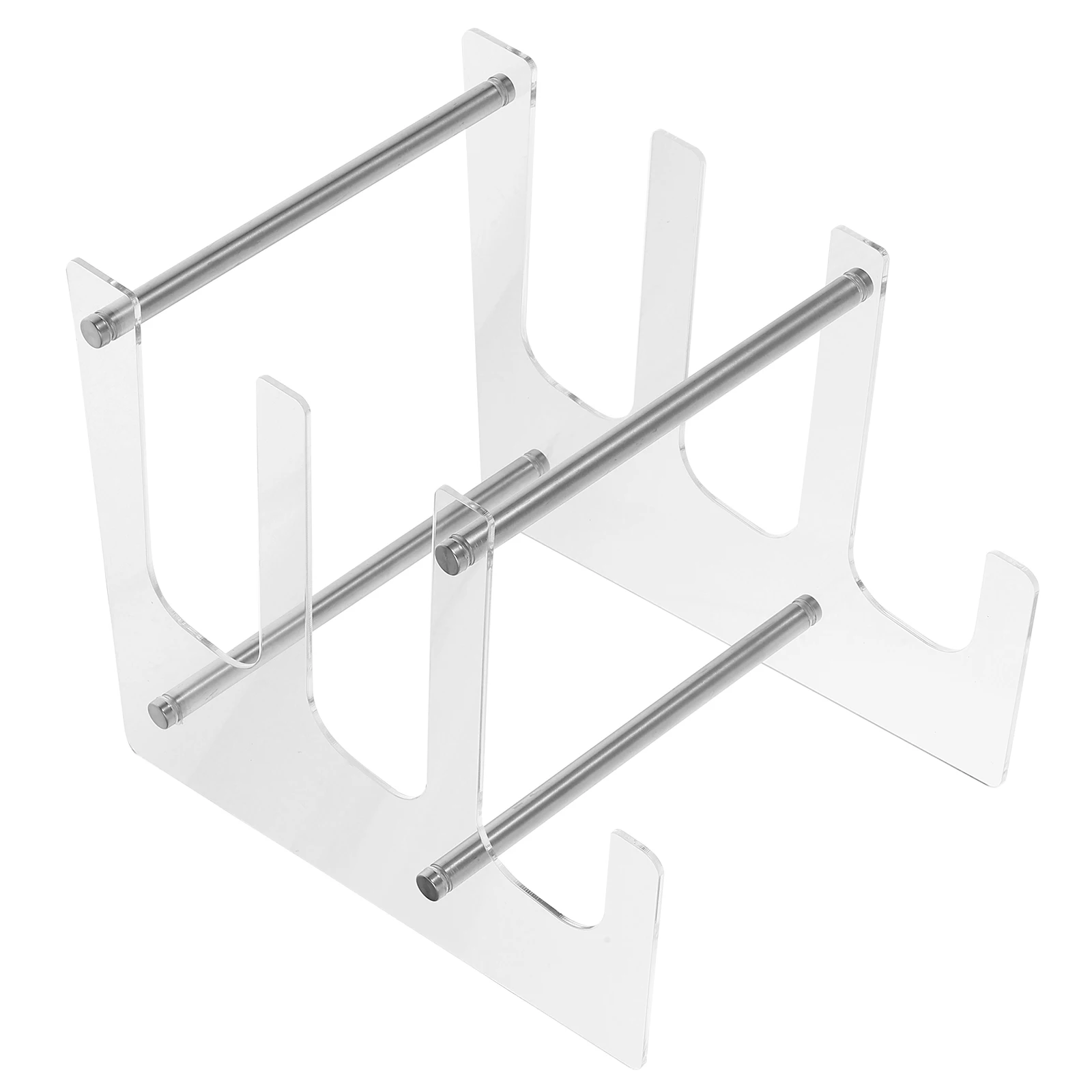 

3Pcs Creative Design Acrylic Multi Tier Keyboard Display Holder for Mechanical Office Desk Accessories
