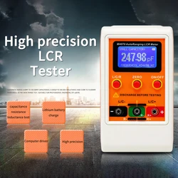 AutoRange LCR Bridge Capacitance Meter M4070 Digital Capacitance Inductance USB PC Program Large Range 100H 100mF Rechargeable