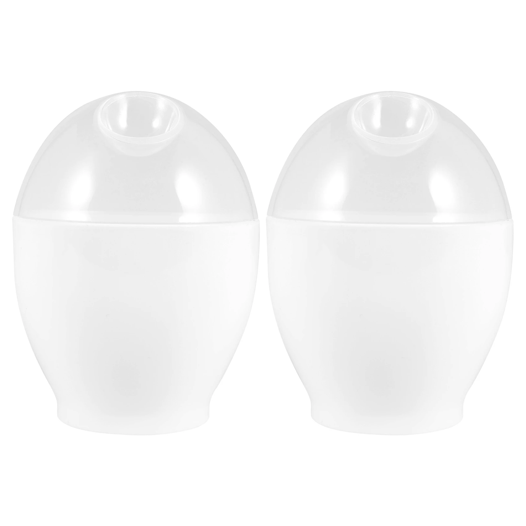 Mini Cute Steamed Egg Cup for Microwave Oven,Convenient and Nutritious Breakfast Boiled Egg Cup, 2 Pieces