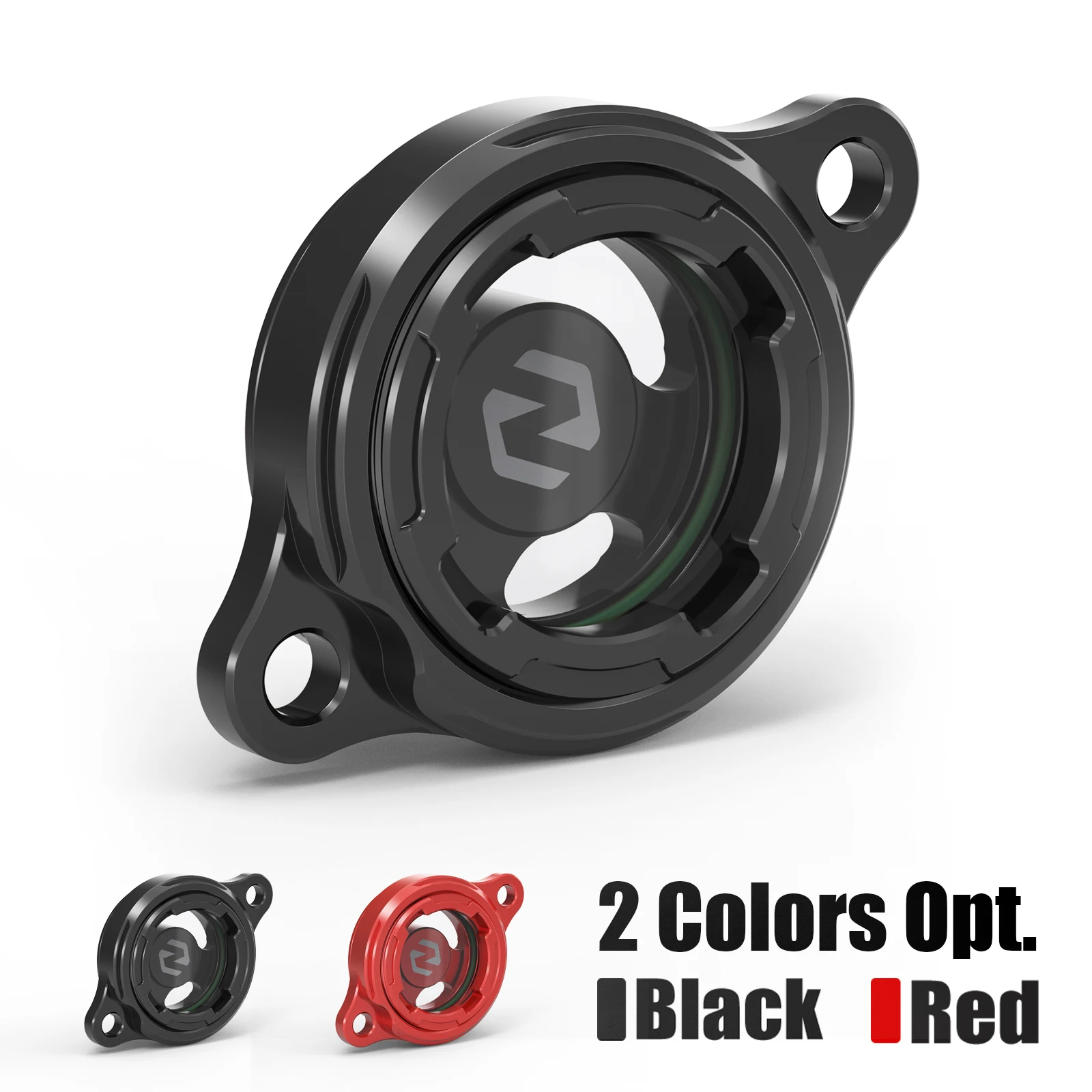 

NICECNC ATV Oil Filter Cover for Honda TRX450R 2004-2005 High-Temperature Resistance Leakproof Oil Cleaner Cap #11333-HP1-670