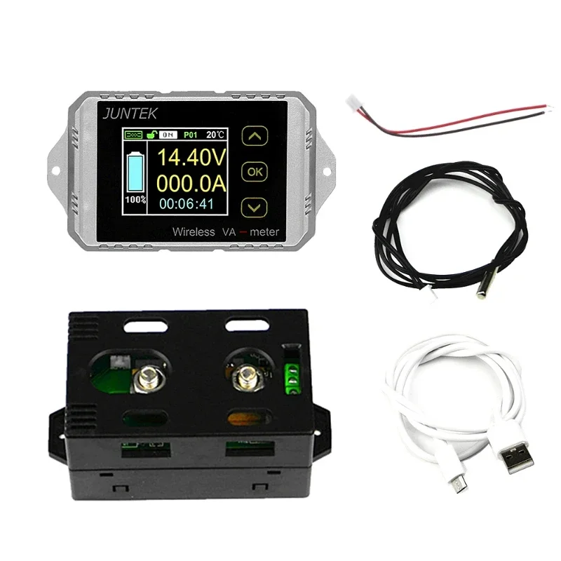 

for VAT4300 DC400V 300A Wireless Connect Digital Voltage Current Watt Power capacity Digital Combo Meter Tester