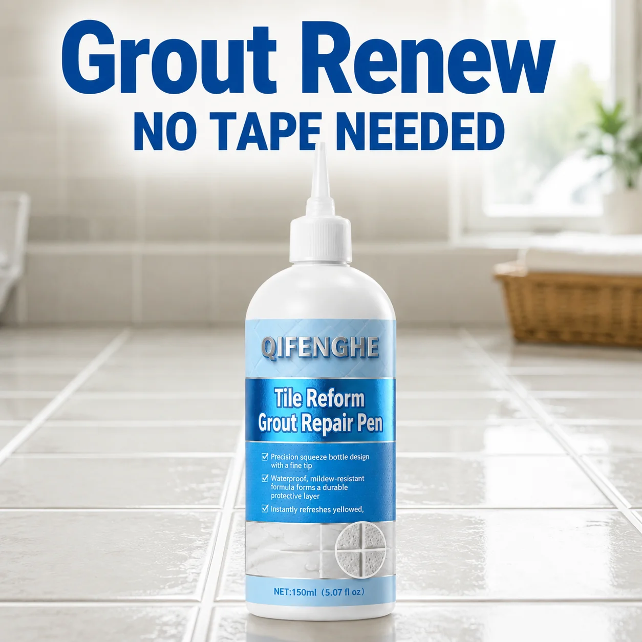 Waterproof Silicone Sealant Caulk for Kitchen Countertop Sink Bathroom Toilet Tile Grout Filler Floor Wood Flooring Gap Filling