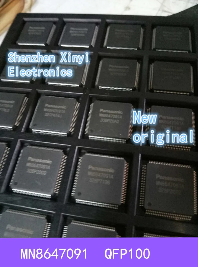 Brand new and Original MN8647091A MN8647091 MN864709 Image Processing IC  QFP100 Encapsulation