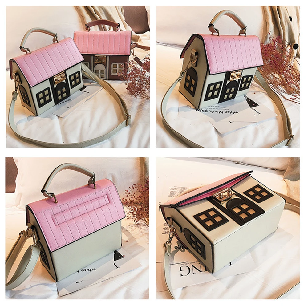 Ladies' new creative single shoulder crossbody bag versatile house style crossbody bag fashion color blocked small square bag view 6