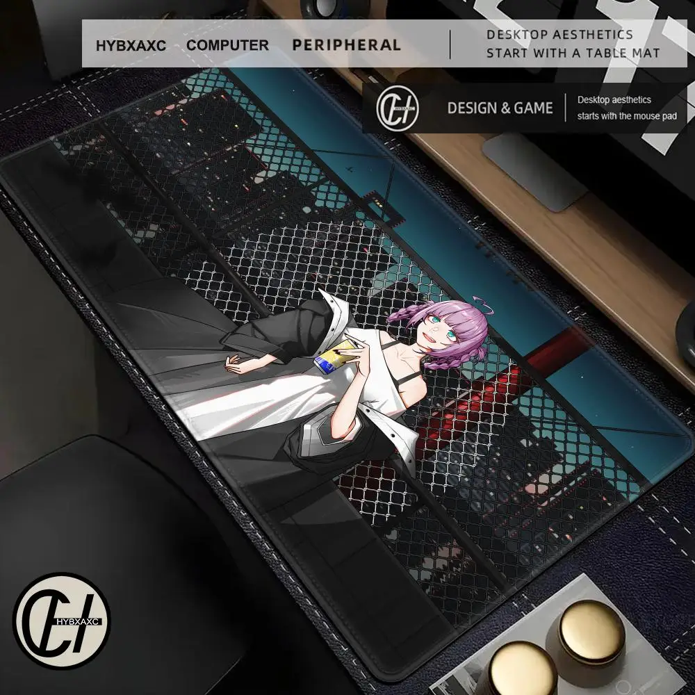 XXL Manga Laptop Keyboard Mat PC Rubber Accessories Anime Call Of The N-Night Mouse Pad Kawaii Nanakusa Large Desktop Carpet