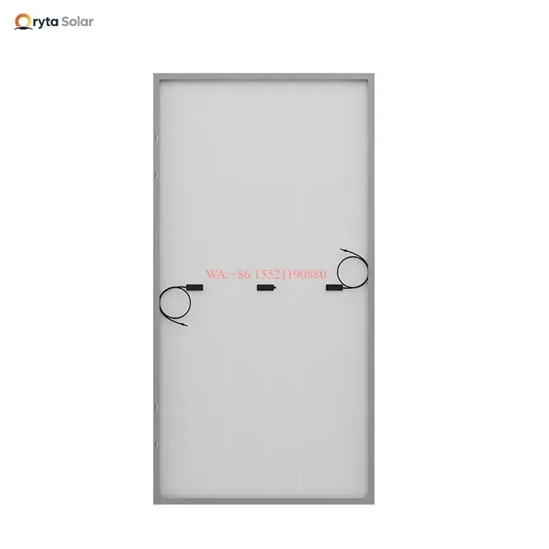 wmwmnu 565W P-type Solar Photovoltaic Panel 144 Cells 6x24 2.0mm Double Glass CE TUV Approved