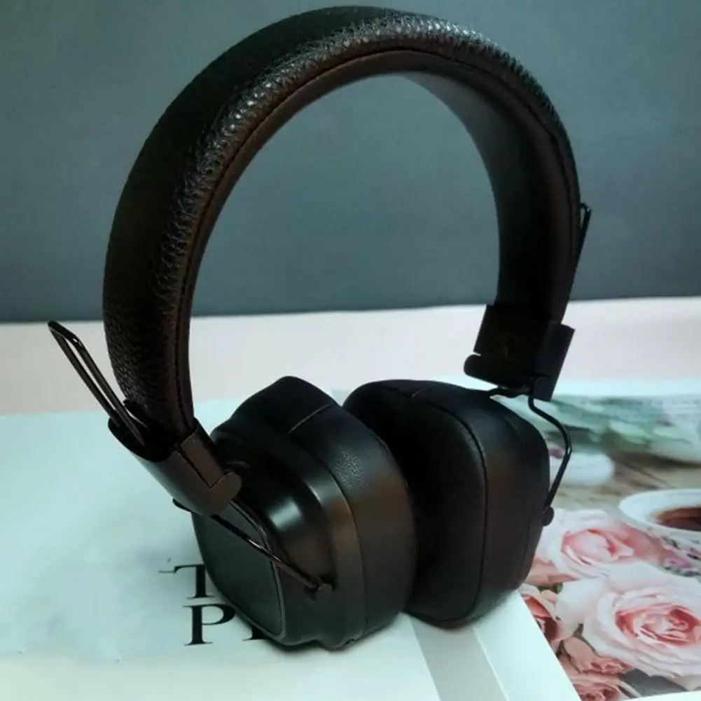 인체공학적 무선 헤드셋, 액티브 노이즈 감소, 음악 통화용 헤비 블루투스 호환, 빠른 연결