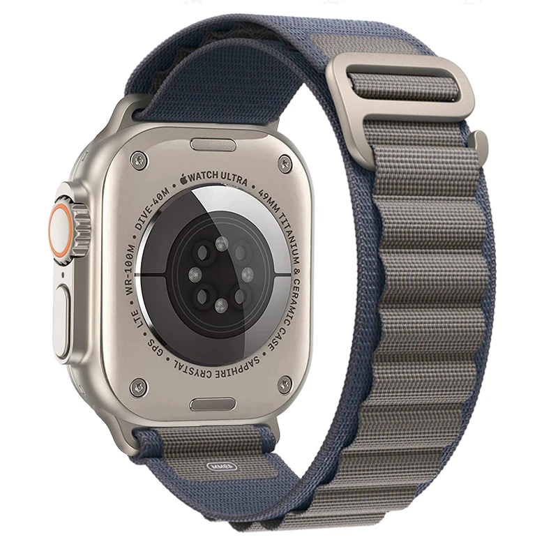 Alpine Loop Armband für Apple Watch Ultra 4 3 2 Band 49mm 45mm 44mm 40mm 41mm 46mm 42mm Armband iWatch Series 12 11 10 SE 9 8 7 6 – Detail 4