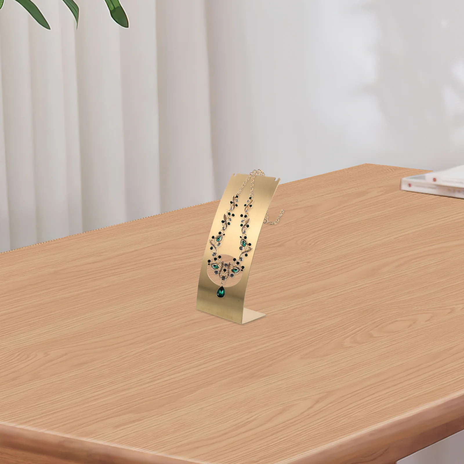 

Металлический органайзер для ювелирных изделий, винтажная стойка для ожерелья, подвесной держатель, стеллаж для выставки товаров ювелирных изделий для продажи, органайзер для браслетов