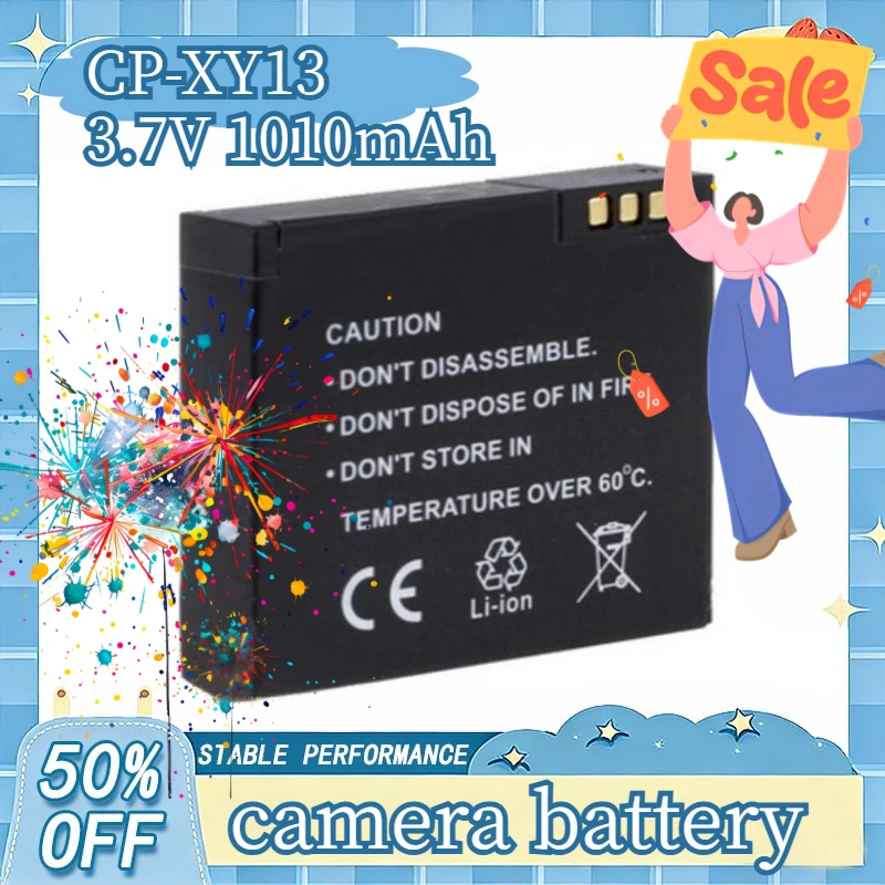 

3.7V 1010mAh for Xiaomi Xiaoyi AZ13-1 CP-XY13 Action Camera Battery