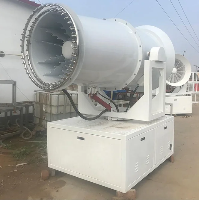 Industrial fully automatic explosion-proof fog cannon, dust removal vehicle-mounted fog cannon