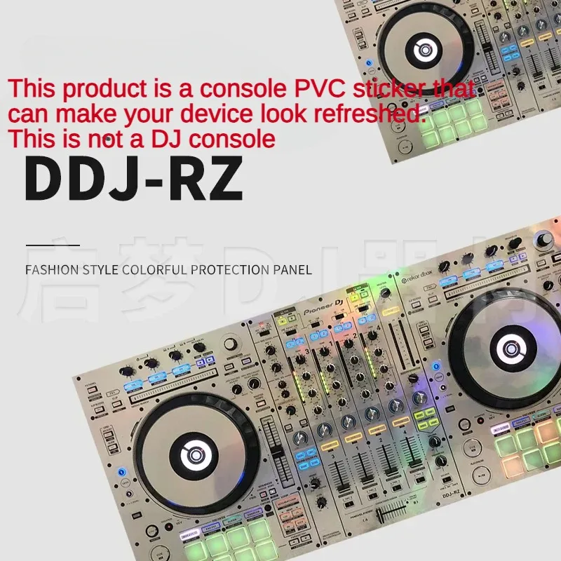 

DDJ-RZ skin， for controller macchina all-in-one, macchina per la produzione di dischi, pannello adesivo protettivo in PVC