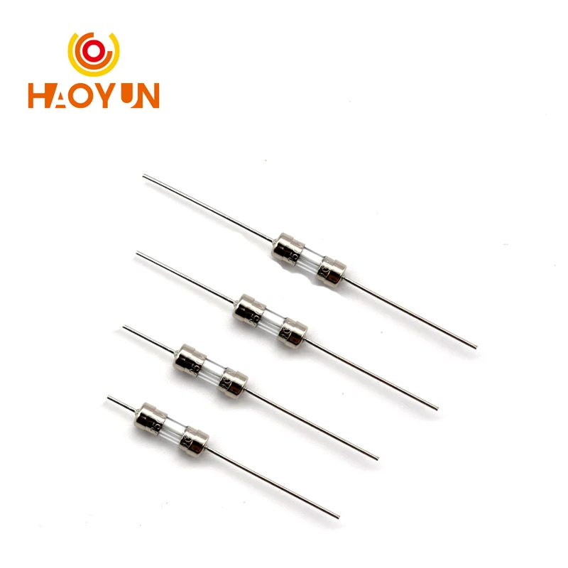 【10PCS】 3.6*10mm Glass fuse Fast/Slow blow 250V 0.5A 1A 2A 3A 3.15A 4A 5A 6.3A 10A 15A 20A with legs F/T type 3.6x10