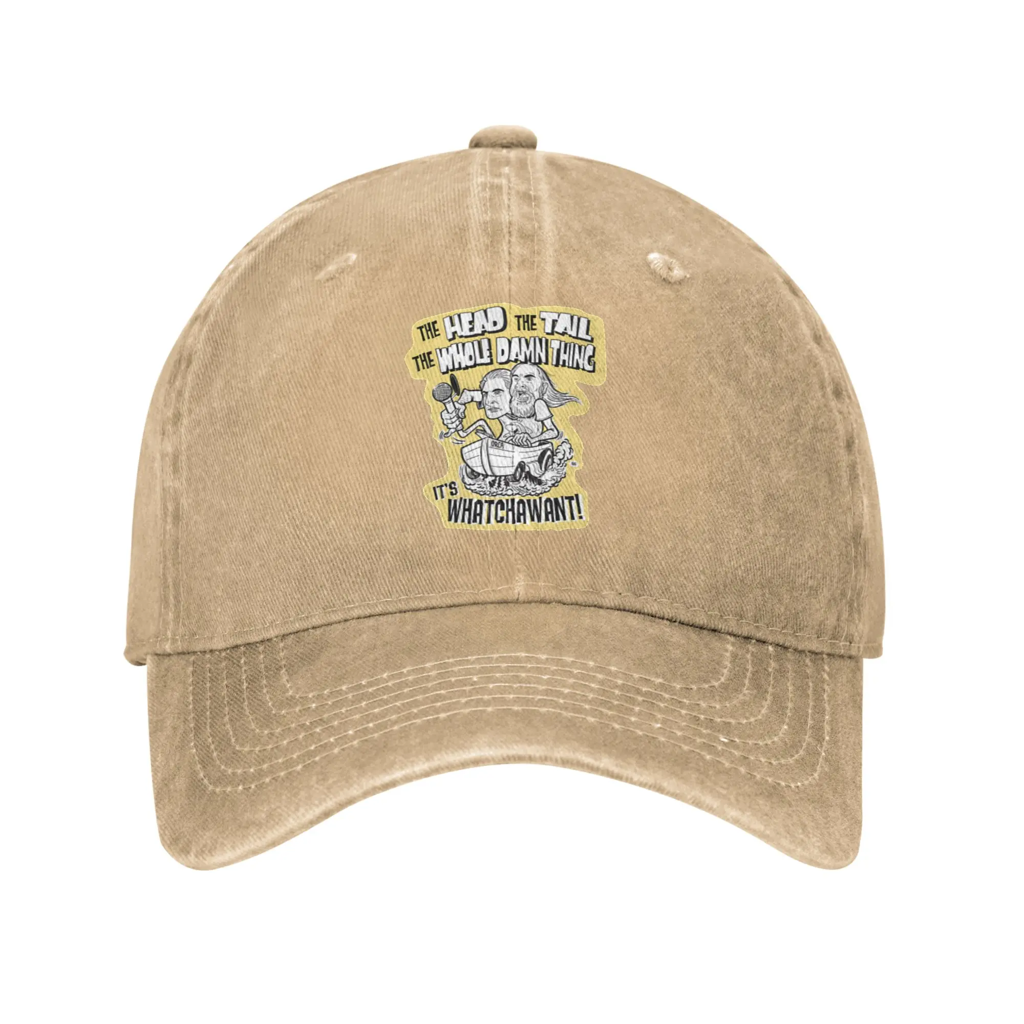 Fashion The Two Headed Whole Damn Thing baseball cap  Basic Versatile Summer Woman Cap