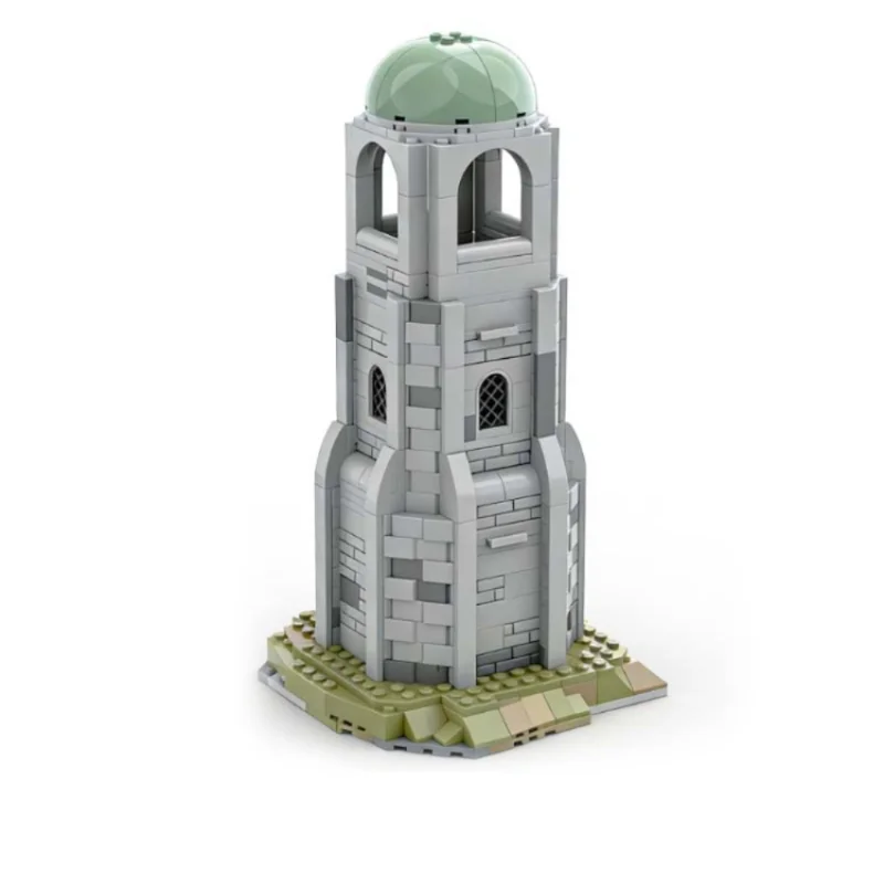 NEW 746 PCS Medieval Architecture Customize Series Tower Gondor MOC Building Block Model Children Education Toys Birthday Gifts