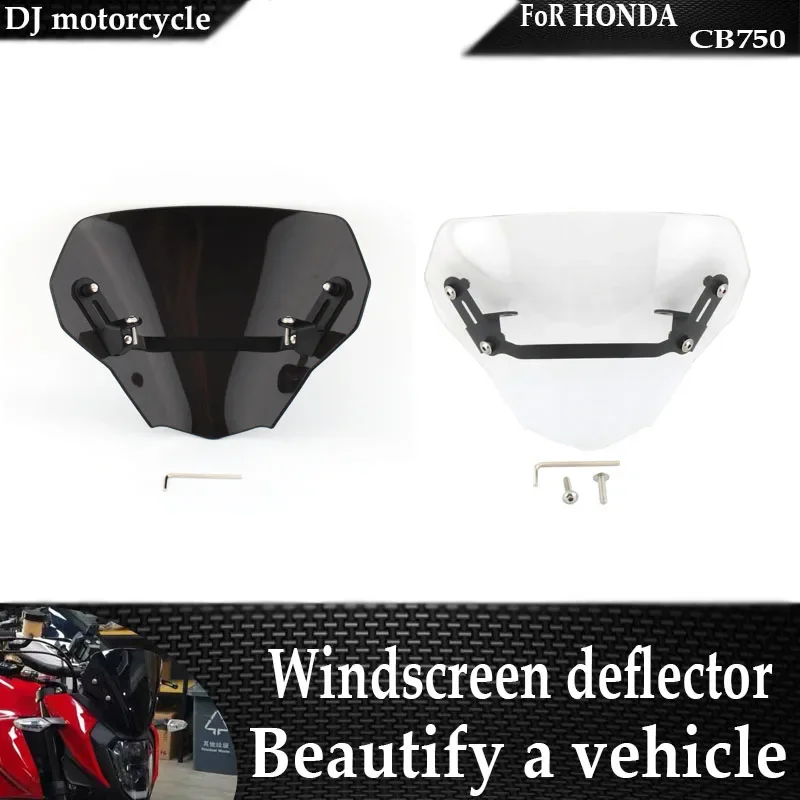 

For HONDA CB750 CB 750 HORNET 2023 2024 Motorcycle CB750 Windscreen Windshield Wind Visor Deflector
