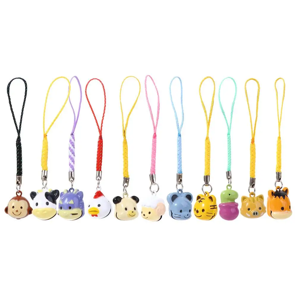 

Gift for Phone Cartoon Animal Series Bear Bunny DIY Keychain Mobile Phone Straps Phone Lanyard Phone Dolls Phone Bell Straps