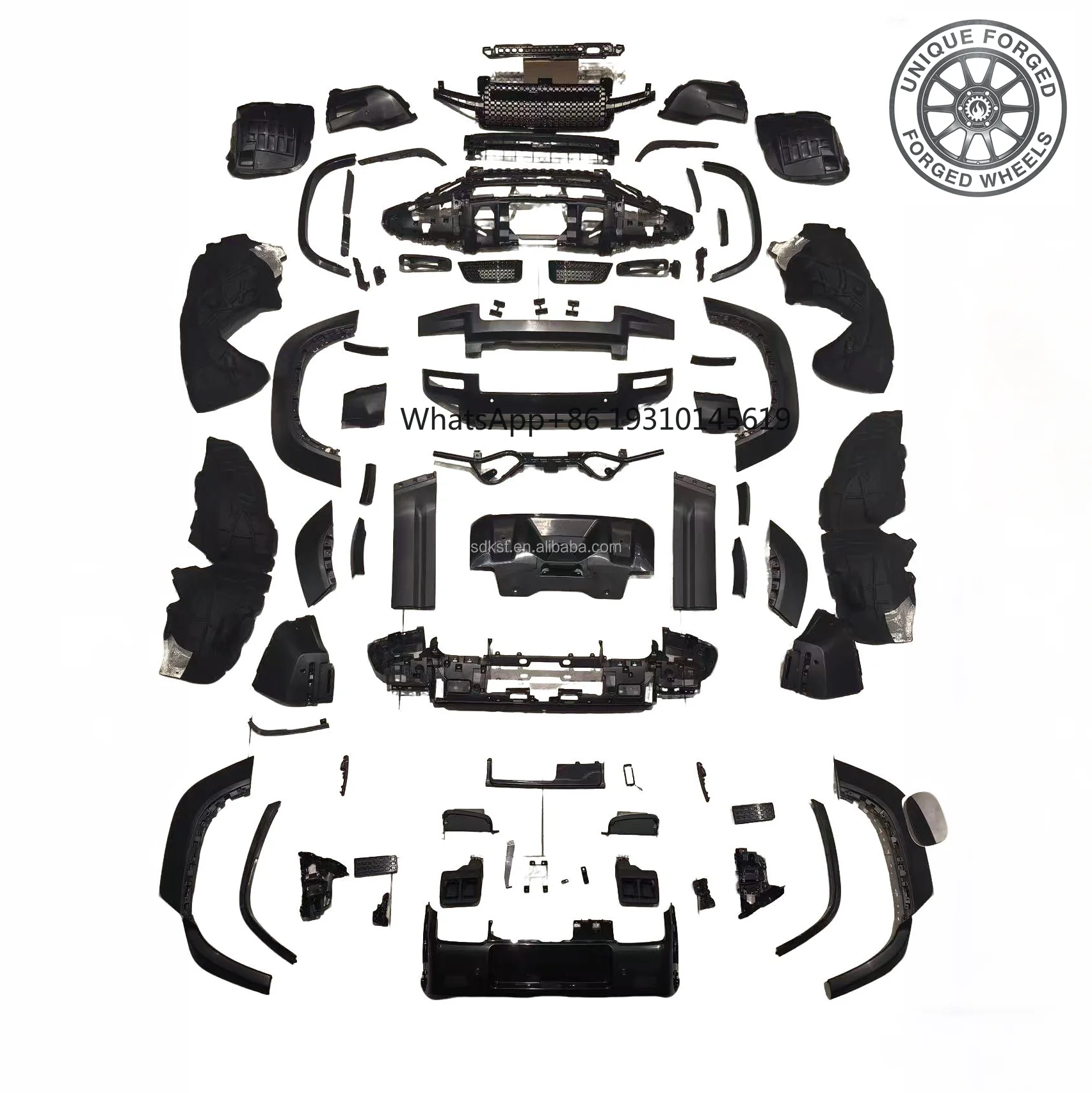 

26style OCTA Style Body Kits Bumper For Land Rover Defender 110 L663 Modified