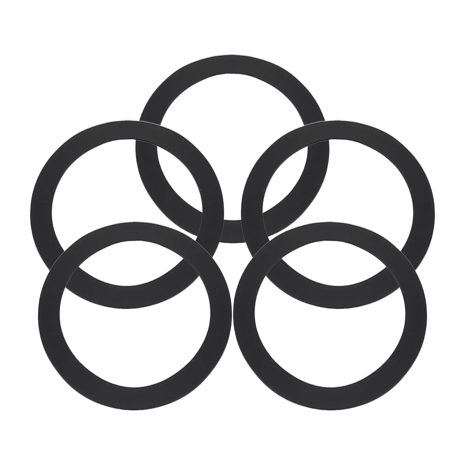 مصفاة طوقا حلقة الختم غسالة بالوعة متفوقة الجودة المطاط 5 قطعة 5x استنزاف ل 3-1/2 بوصة لا حاجة سباك المعجون #1