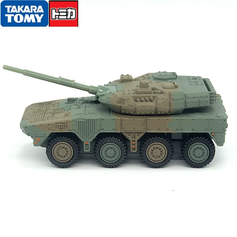 

Модель автомобиля TOMY 1/64 Land для самообороны, Тип 16, бронированный танк из сплава, Коллекция редких игрушек