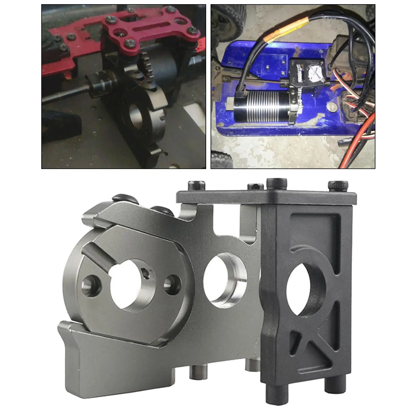 Aluminum Alloy Motor Mount Bracket Excellent Performance Lightweight Remote Control Bracket