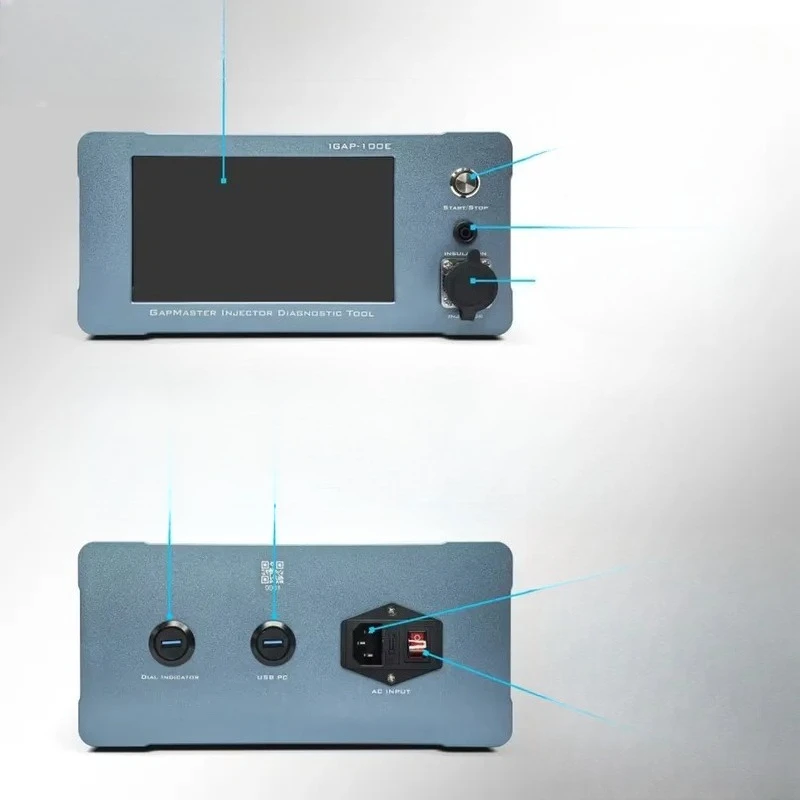DXM IGAP-100E Common Rail Solenoid Injector Tester IGAP 100 Diagnostic Tool Solenoid Dynamic Armature Stroke Test