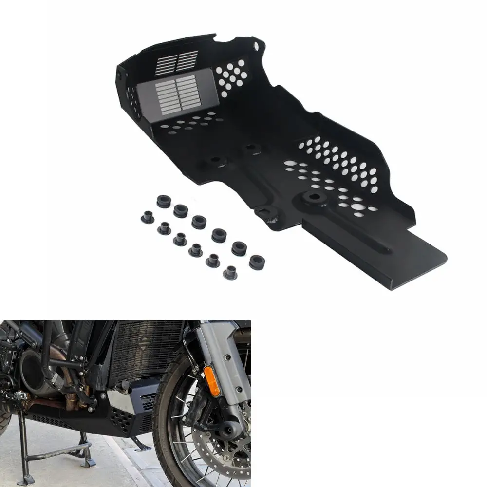 Motorcycle Engine Skid Plate Belly Pan Bash Plate Chassis Cover Guard For Harley PANAMERICA Pan America 1250 S 1250S RA1250S 21+