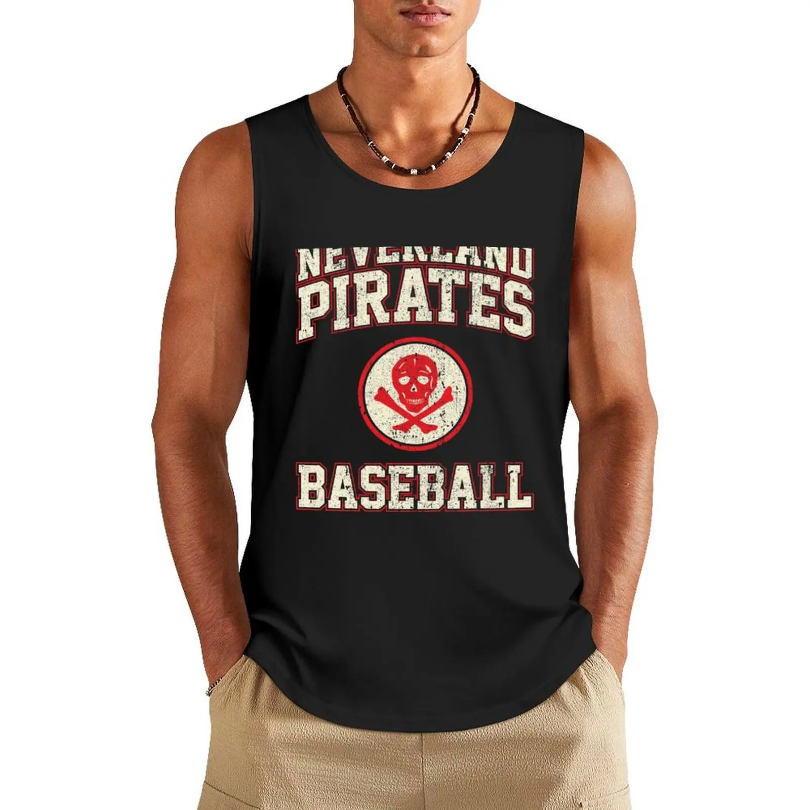 Neverland Pirates Бейсбольная (вариант) Майка баскетбольная одежда Мужские топы Мужская одежда в роскошном стиле Neverland Pirates Бейсбольная (вариант) Майка баскетбольная одежда Мужские топы Мужская одежда в роскошном стиле