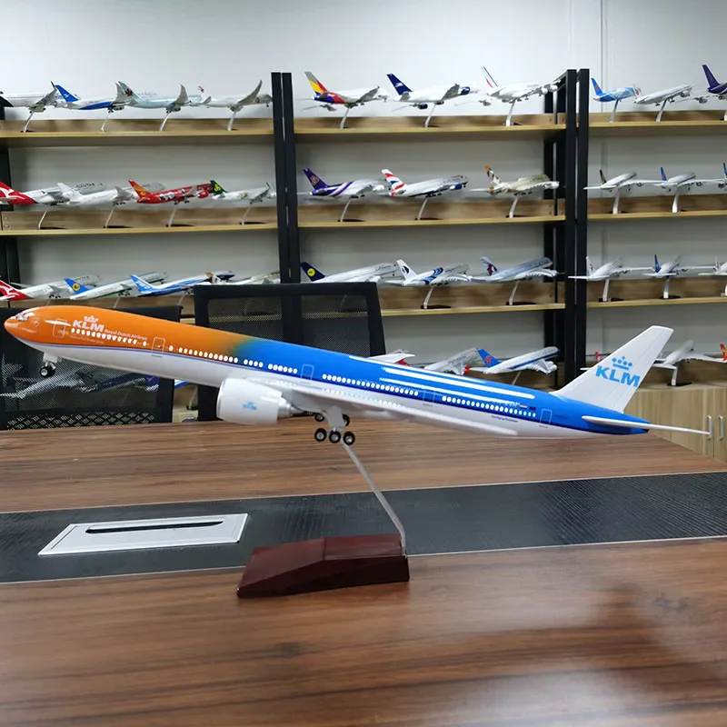 2025 New 1/157 Scale Boeing B777/B747 Aircraft KLM Air Airlines Model Diecast Resin Plane Airplane Collection Display Gifts Toys